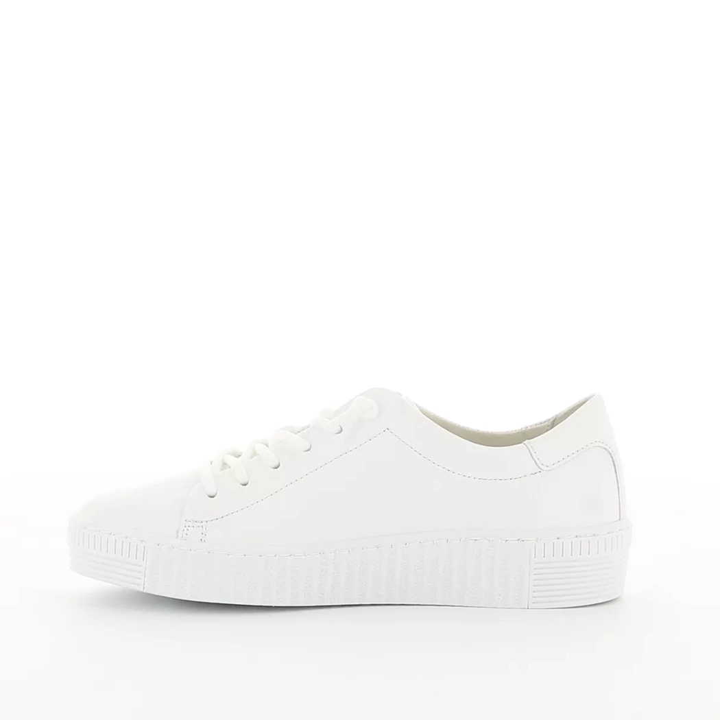 Image (4) de la chaussures Gabor - Baskets Blanc en Cuir