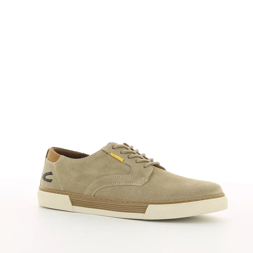 Image (1) de la chaussures Camel Active - Baskets Beige en Cuir nubuck