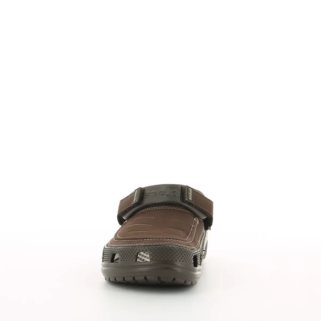 Image (5) de la chaussures Crocs - Mules et Sabots Marron en Caoutchouc