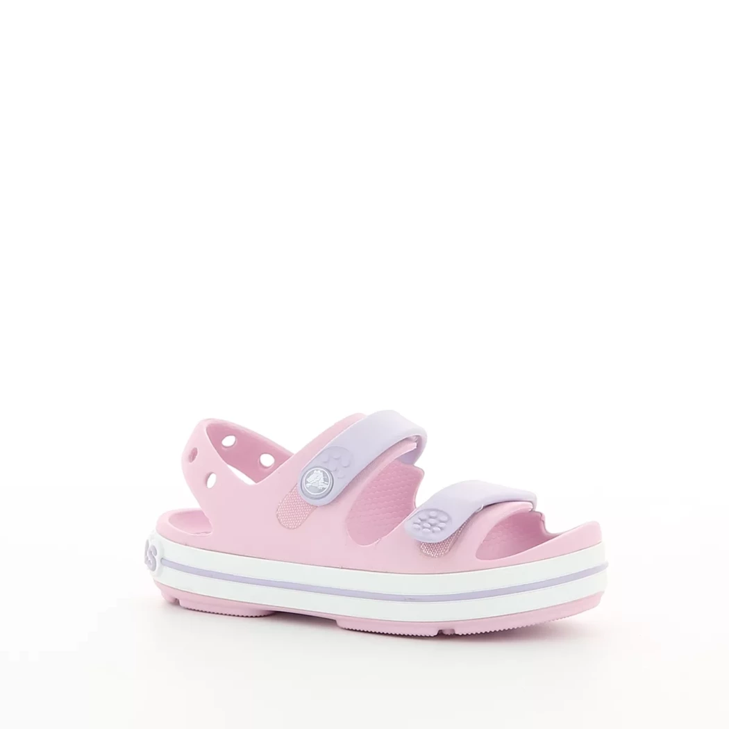 Image (1) de la chaussures Crocs - Sandales et Nu-Pieds Rose en Caoutchouc