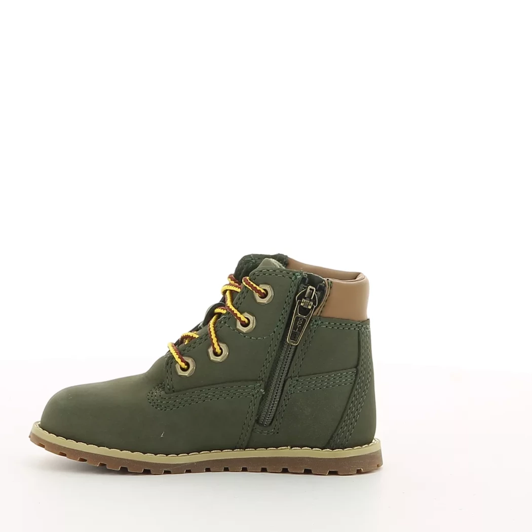 Image (4) de la chaussures Timberland - Bottines Vert en Cuir nubuck