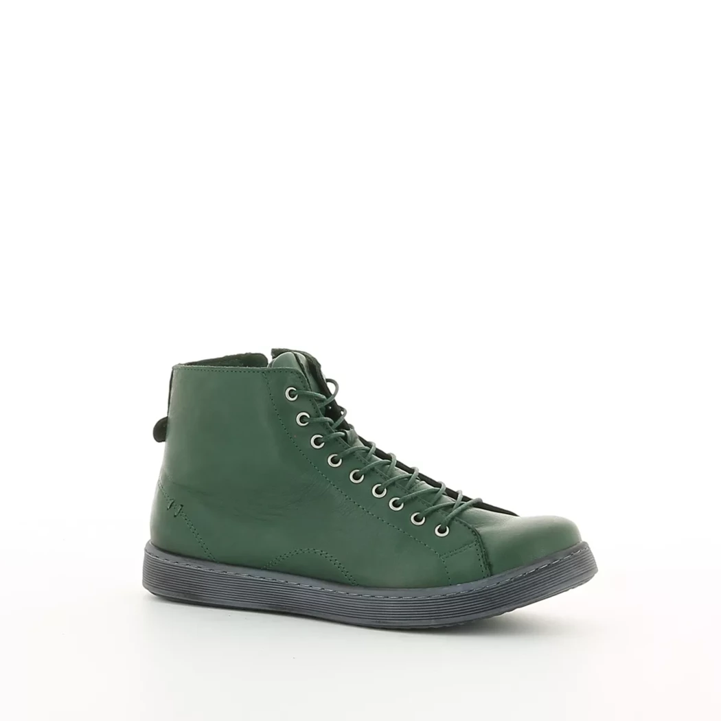 Image (1) de la chaussures Andrea Conti - Bottines Vert en Cuir