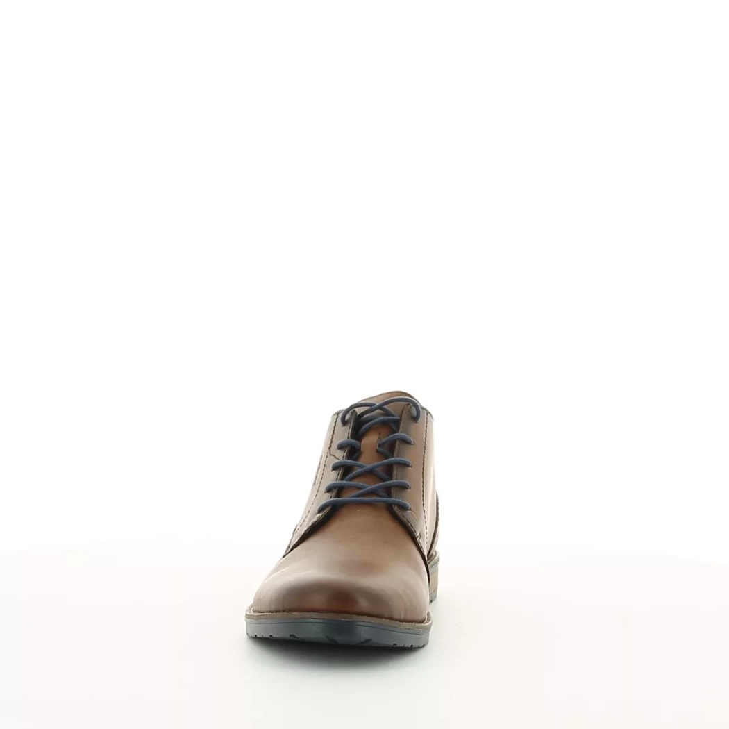 Image (5) de la chaussures Rieker - Bottines Cuir naturel / Cognac en Cuir