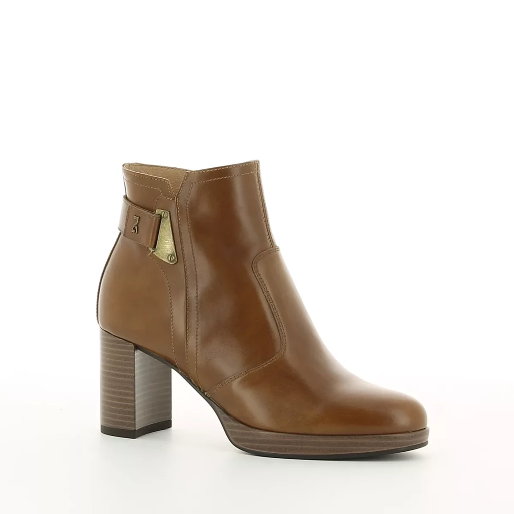 Image (1) de la chaussures Nero Giardini - Boots Cuir naturel / Cognac en Cuir