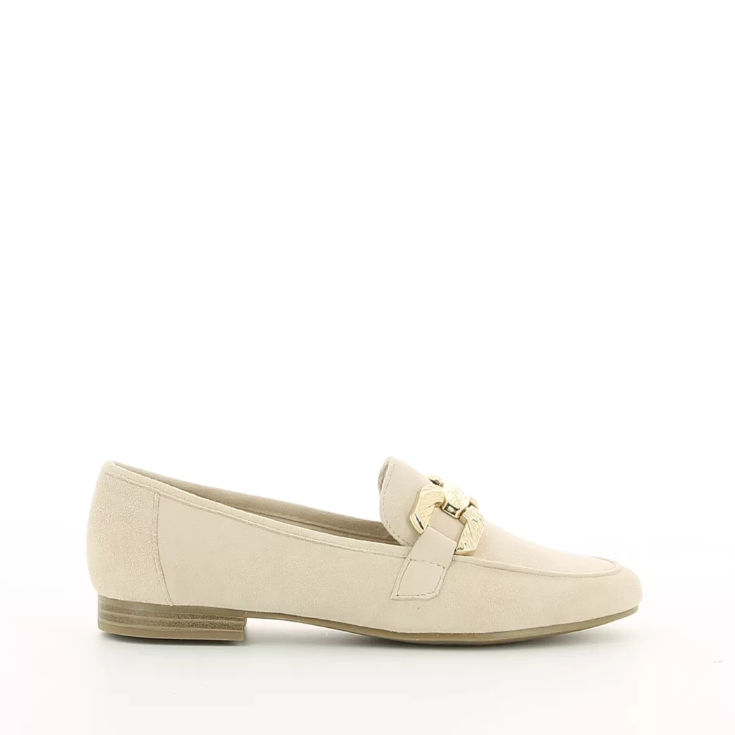 Image (2) de la chaussures Marco Tozzi - Mocassins Beige en Cuir nubuck