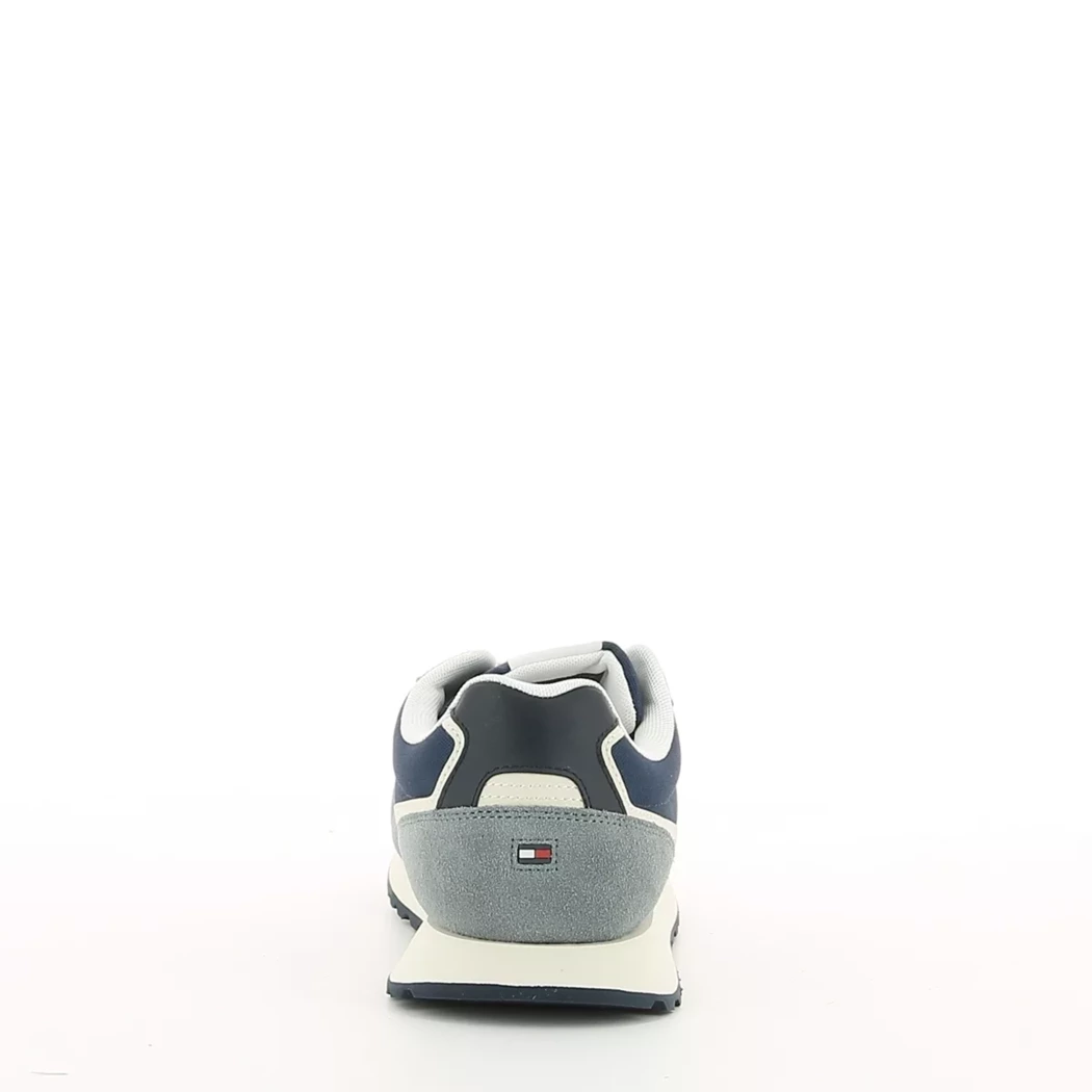 Image (3) de la chaussures Tommy Hilfiger - Baskets Bleu en Cuir nubuck