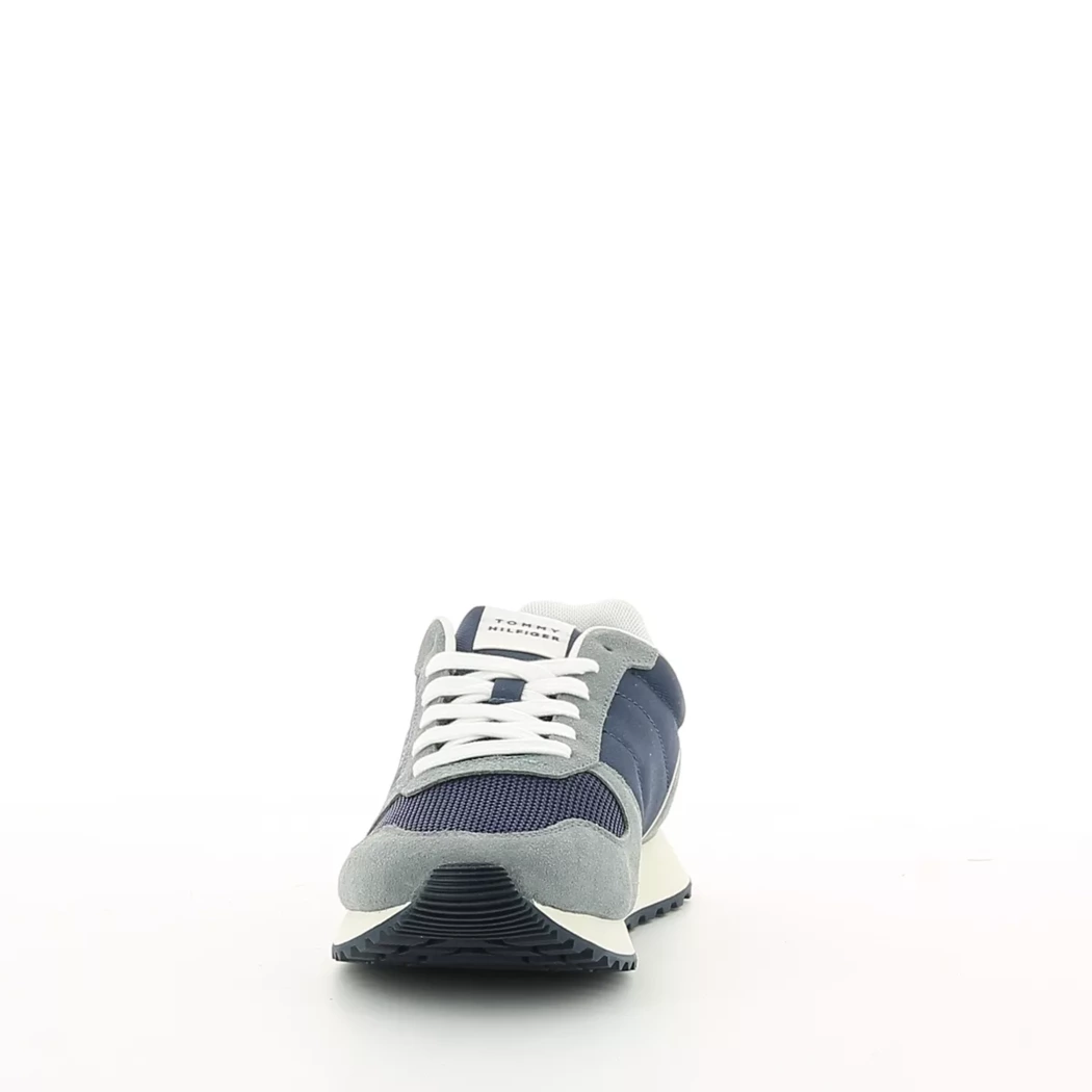 Image (5) de la chaussures Tommy Hilfiger - Baskets Bleu en Cuir nubuck