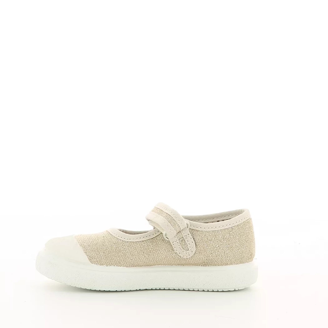 Image (4) de la chaussures Vulladi - Ballerines Beige en Textile