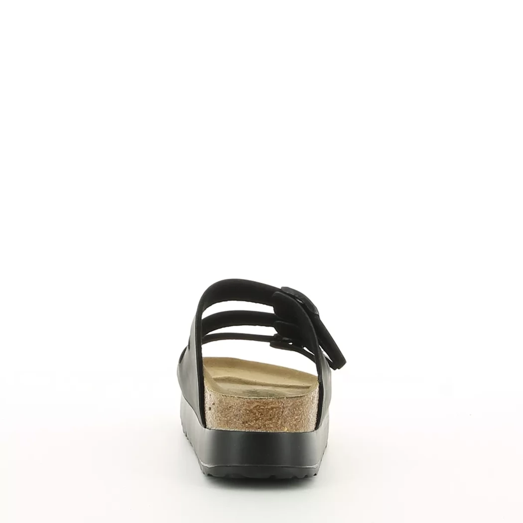 Image (3) de la chaussures Birkenstock - Mules et Sabots Noir en Cuir synthétique