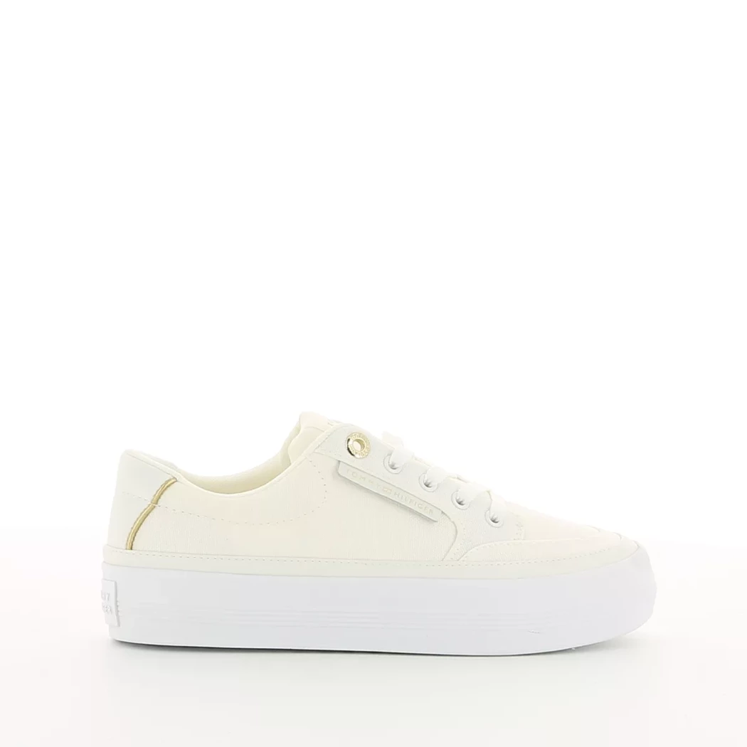 Image (2) de la chaussures Tommy Hilfiger - Baskets Blanc en Textile