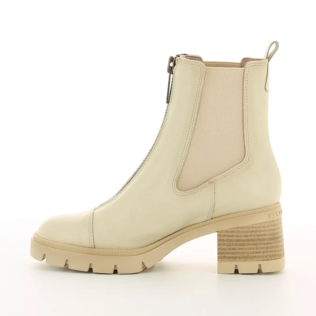 Image (4) de la chaussures Hispanitas - Boots Beige en Cuir