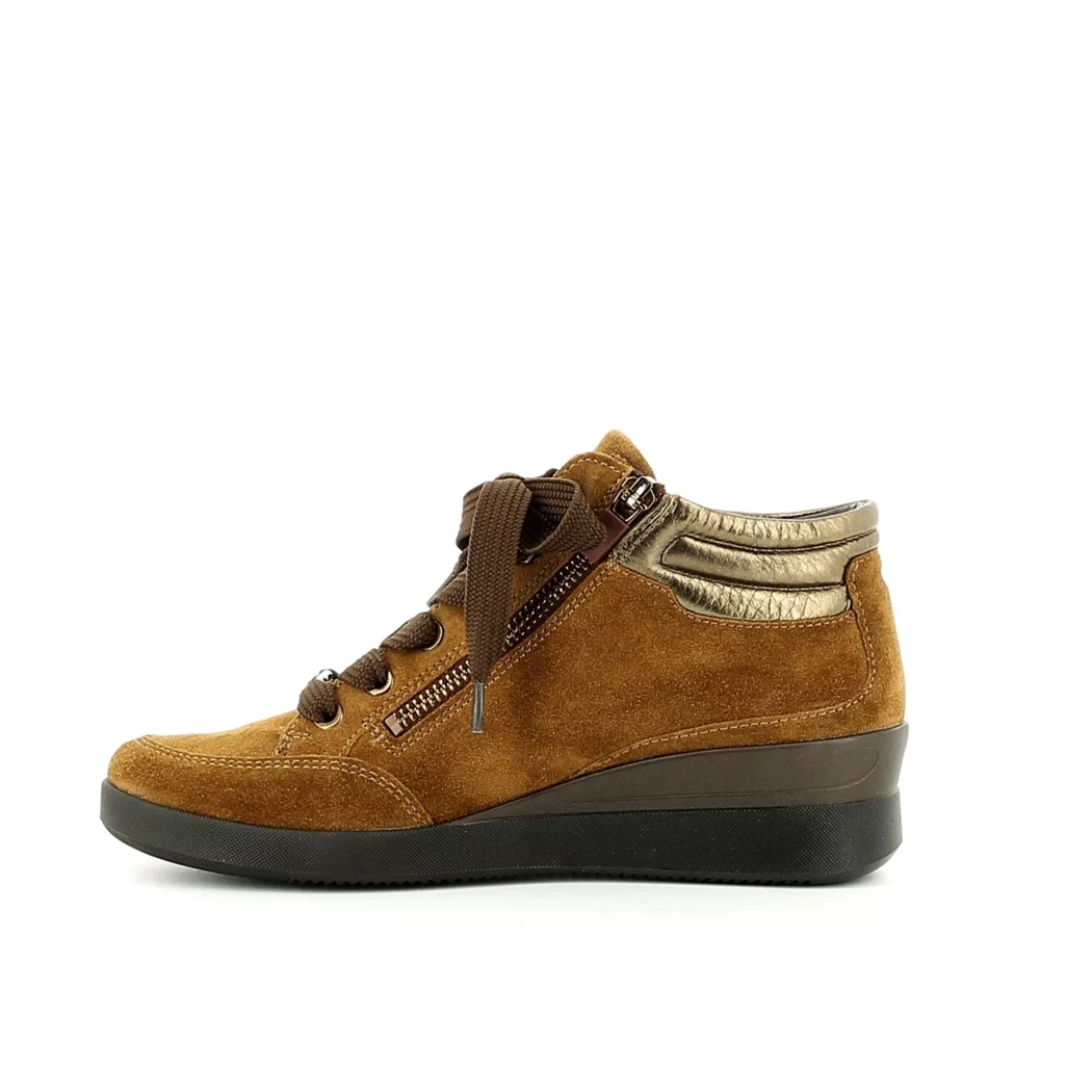 Image (4) de la chaussures Ara - Bottines Cuir naturel / Cognac en Cuir nubuck