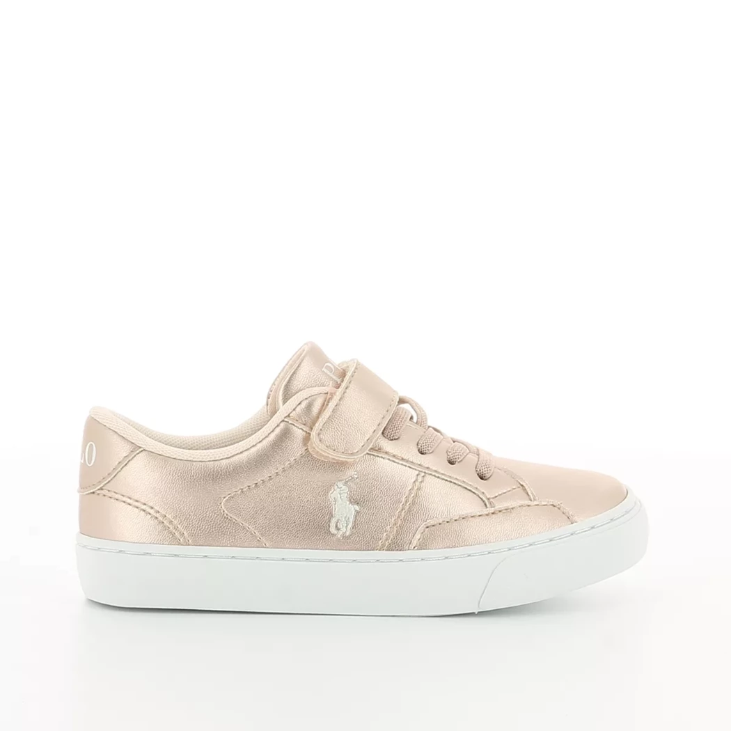 Image (2) de la chaussures Ralph Lauren - Baskets Rose en Cuir synthétique