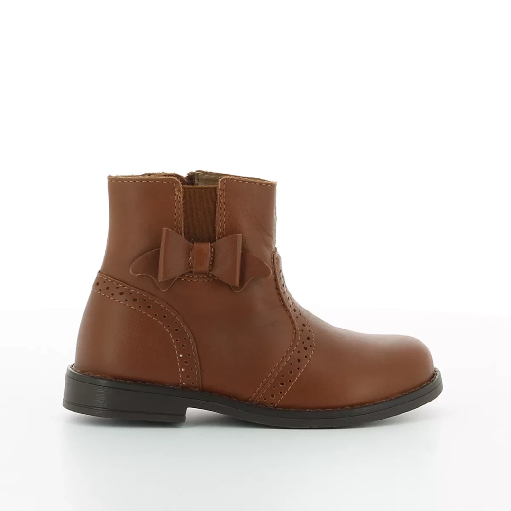 Image (2) de la chaussures Norvik - Boots Cuir naturel / Cognac en Cuir