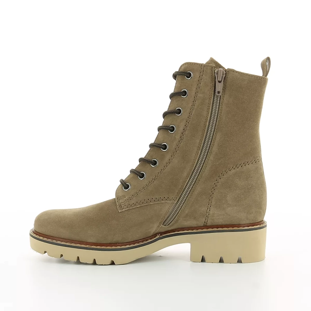 Image (4) de la chaussures Gabor - Bottines Taupe en Cuir nubuck