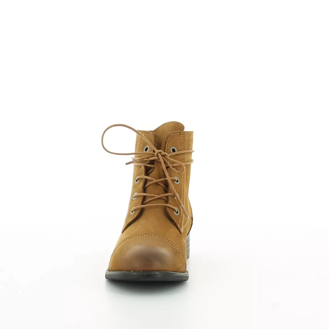 Image (5) de la chaussures PX - Bottines Cuir naturel / Cognac en Cuir nubuck