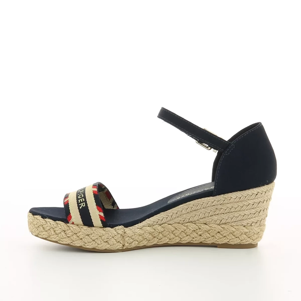 Image (4) de la chaussures Tommy Hilfiger - Sandales et Nu-Pieds Bleu en Textile