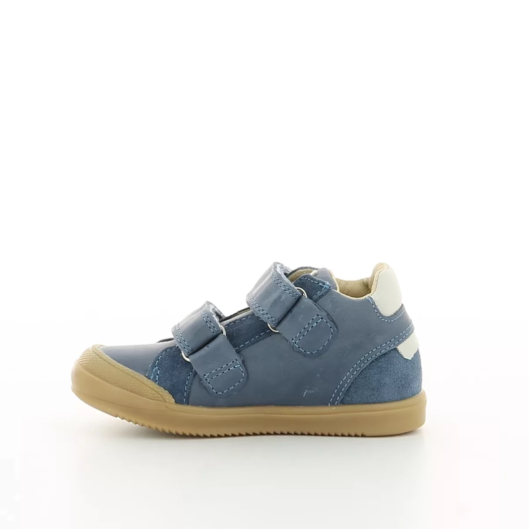 Image (4) de la chaussures Bellamy - Bottines Bleu en Cuir