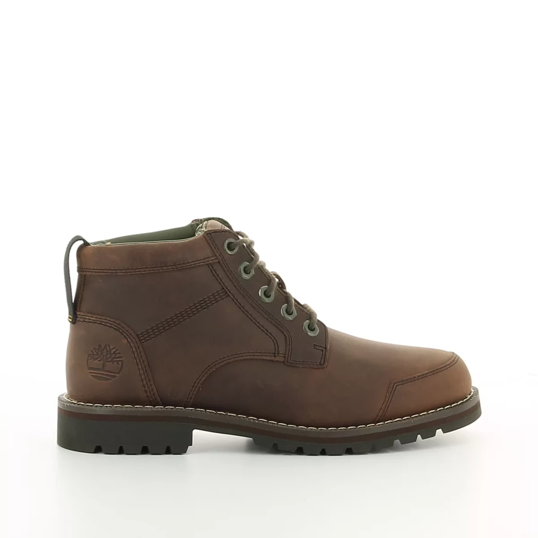 Image (2) de la chaussures Timberland - Bottines Marron en Cuir