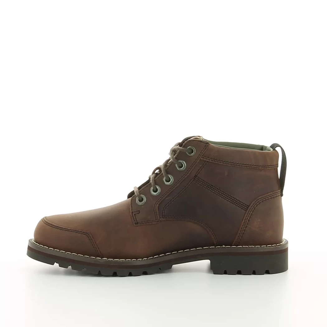 Image (4) de la chaussures Timberland - Bottines Marron en Cuir