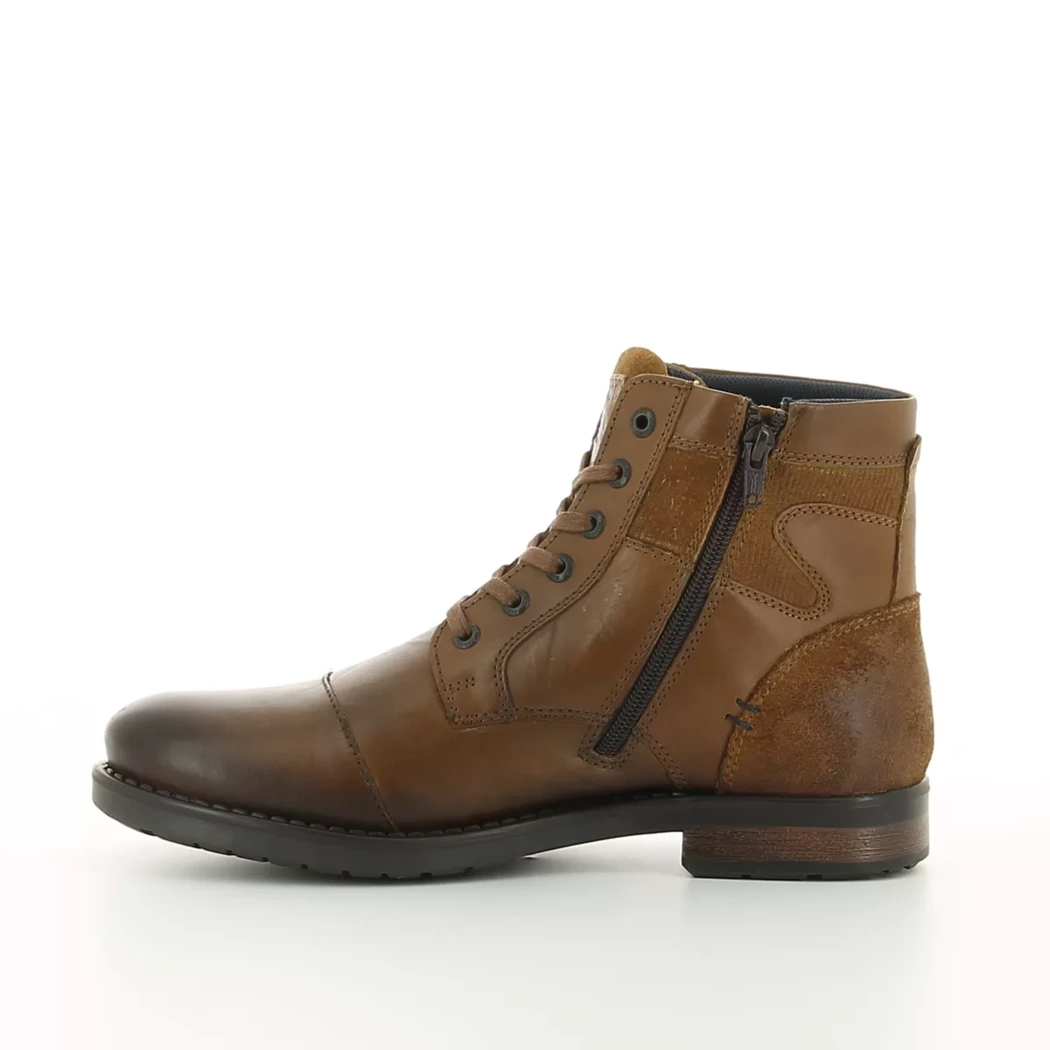 Image (4) de la chaussures Redskins - Bottines Cuir naturel / Cognac en Cuir