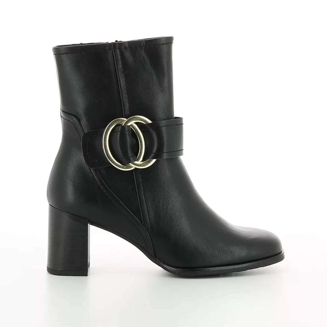 Image (2) de la chaussures Marco Tozzi - Boots Noir en Cuir