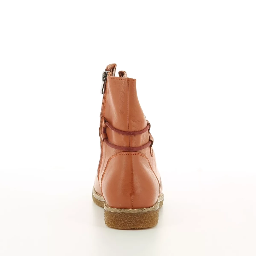 Image (3) de la chaussures Andrea Conti - Bottines Orange en Cuir