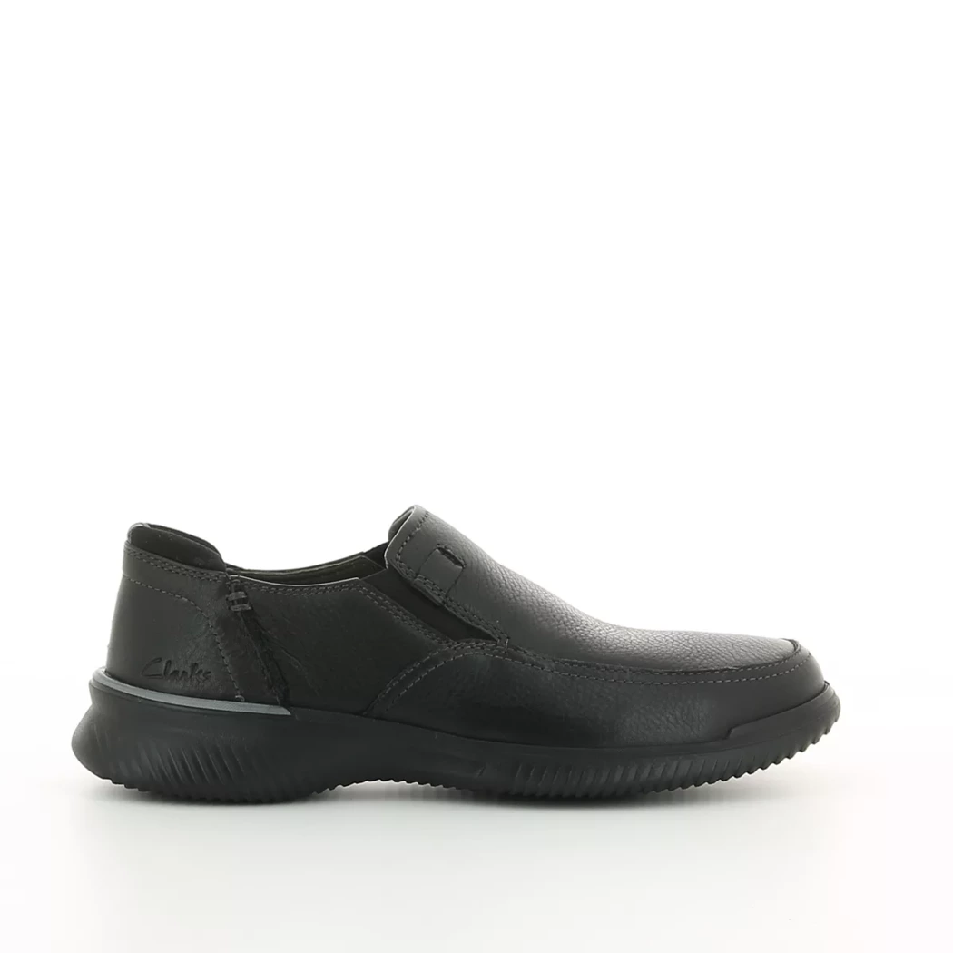 Image (2) de la chaussures Clarks - Mocassins Noir en Cuir