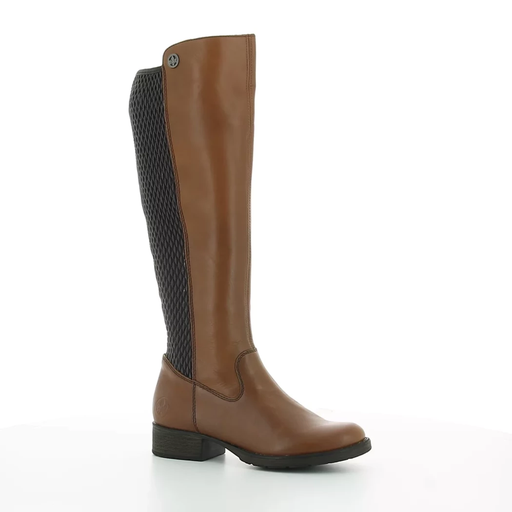 Image (1) de la chaussures Rieker - Bottes Cuir naturel / Cognac en Cuir