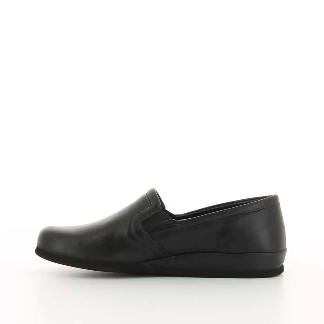 Image (4) de la chaussures Rohde - Pantoufles et Chaussons Noir en Cuir