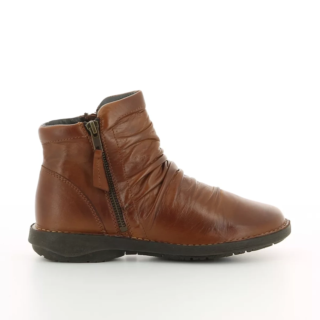 Image (2) de la chaussures Miz Mooz - Boots Cuir naturel / Cognac en Cuir