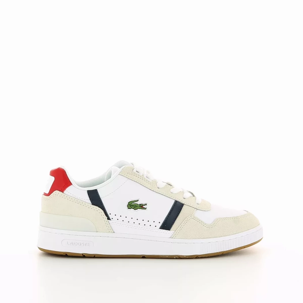 Image (2) de la chaussures Lacoste - Baskets Blanc en Cuir