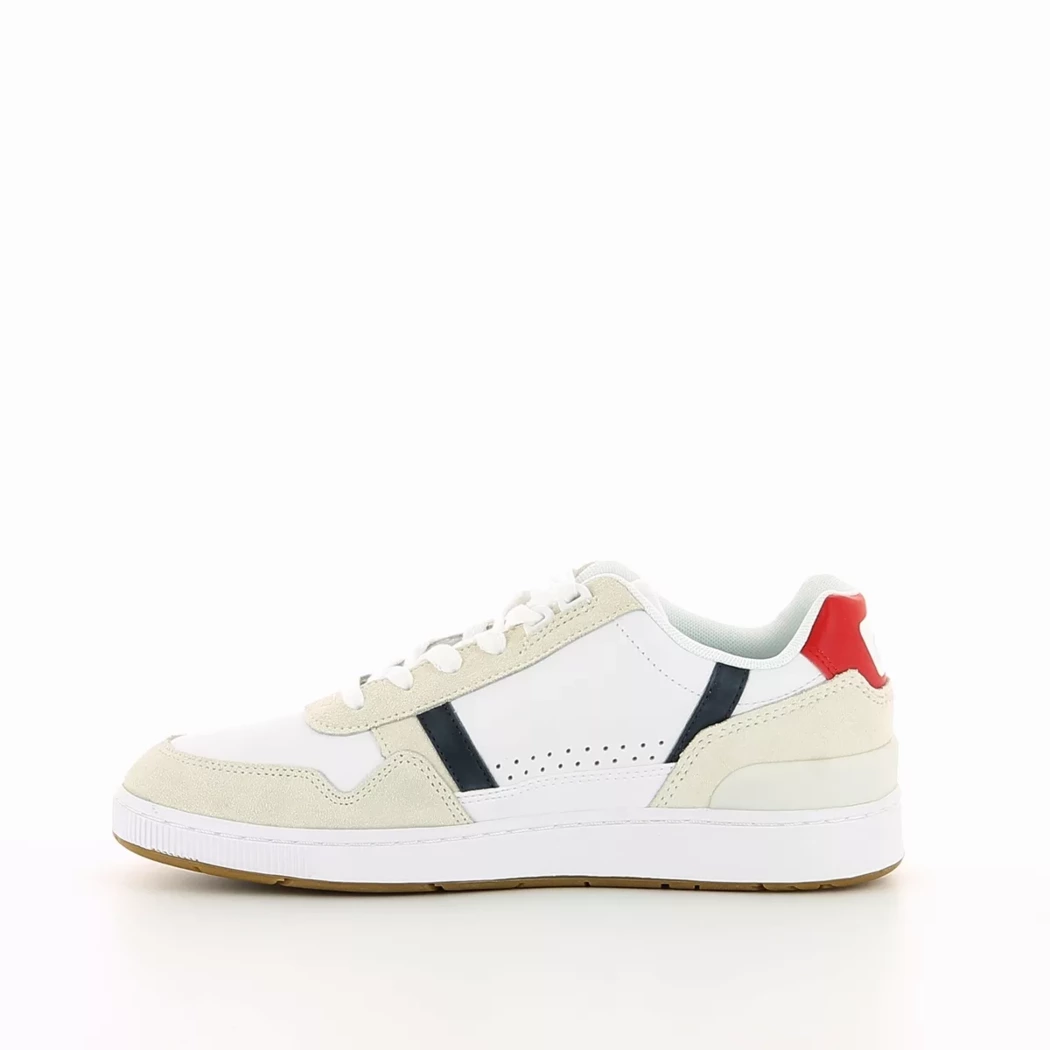 Image (4) de la chaussures Lacoste - Baskets Blanc en Cuir