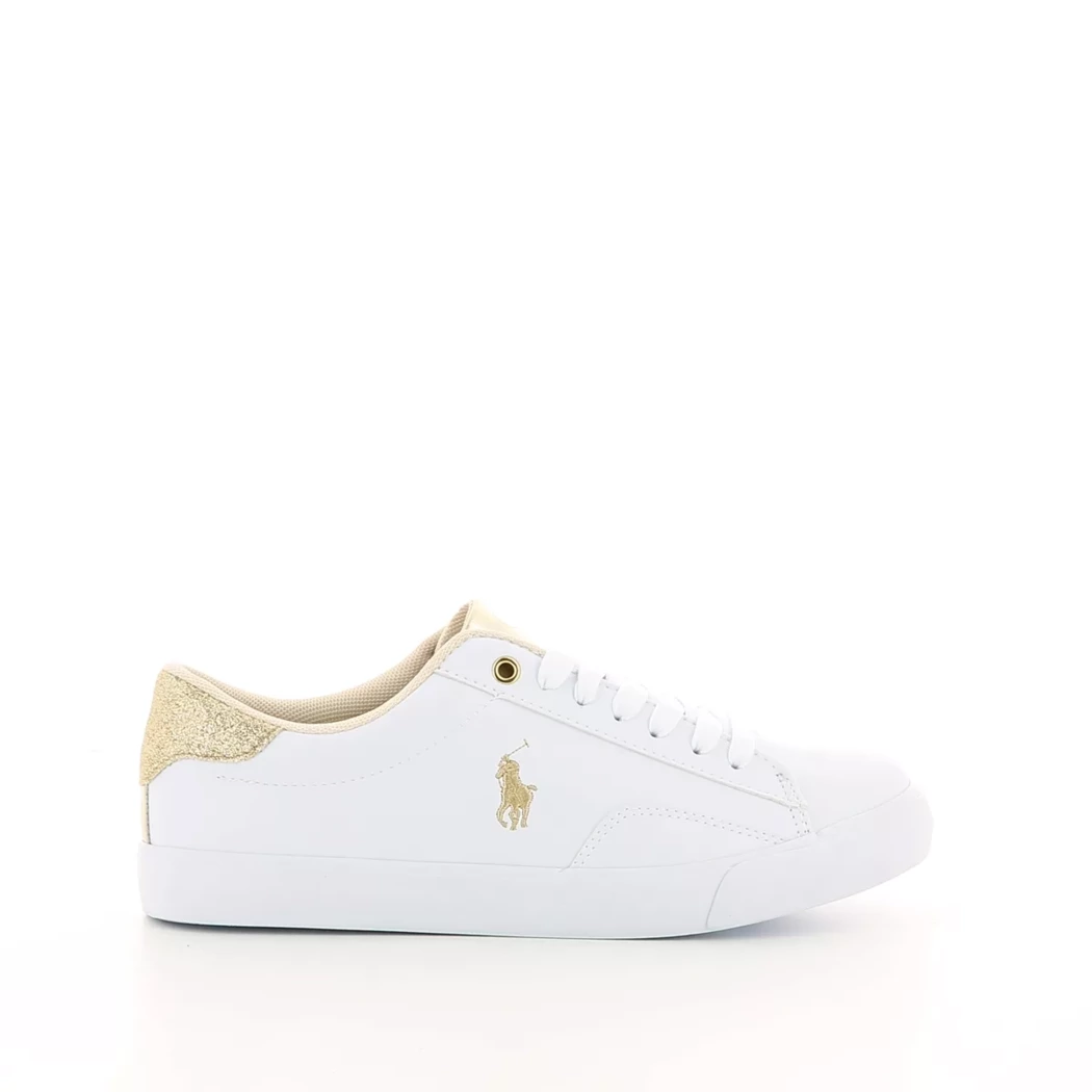 Image (2) de la chaussures Ralph Lauren - Baskets Blanc en Cuir synthétique