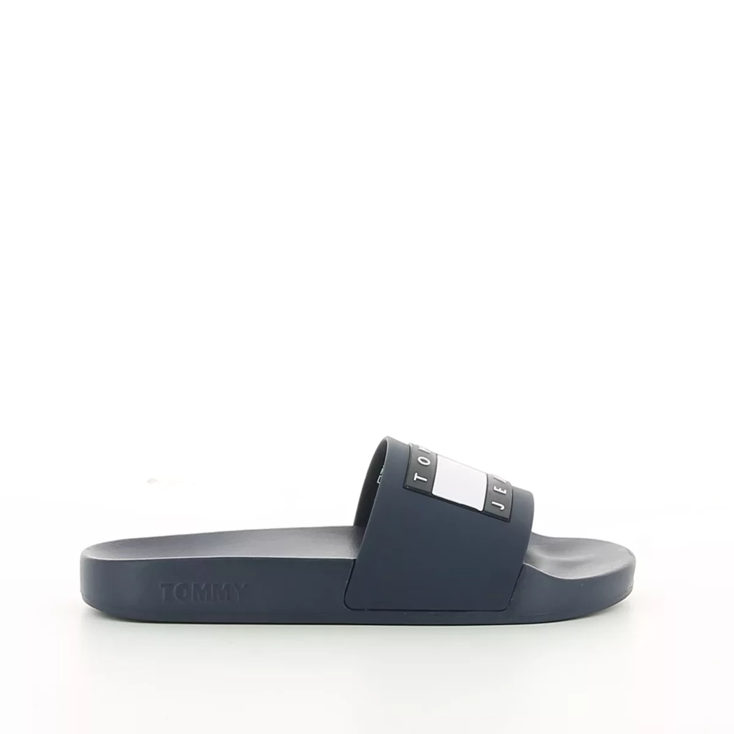 Image (2) de la chaussures Tommy jeans - Tongs et Plage Bleu en Caoutchouc