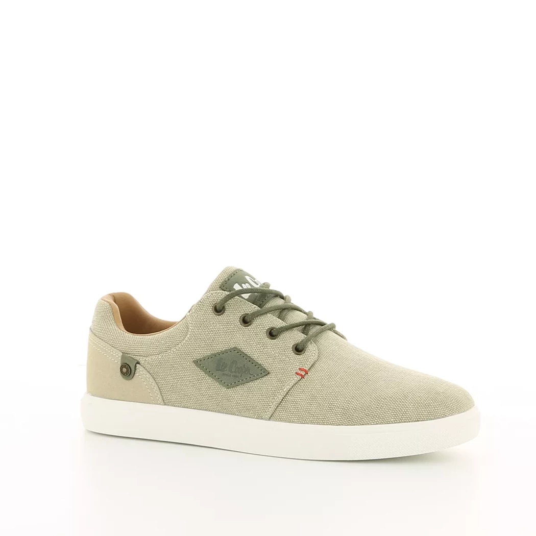 Image (1) de la chaussures Lee Cooper - Baskets Beige en Textile