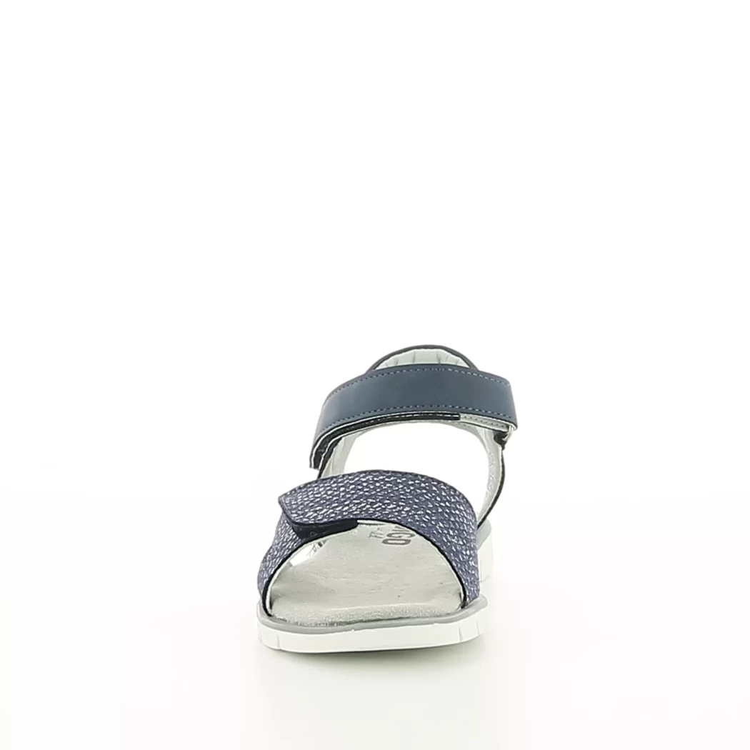 Image (5) de la chaussures Indigo - Sandales et Nu-Pieds Bleu en Cuir synthétique