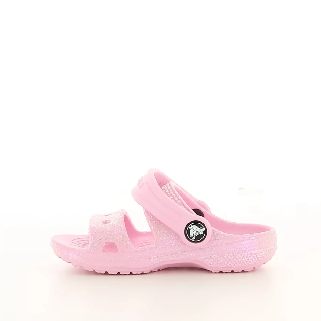 Image (4) de la chaussures Crocs - Sandales et Nu-Pieds Rose en Caoutchouc