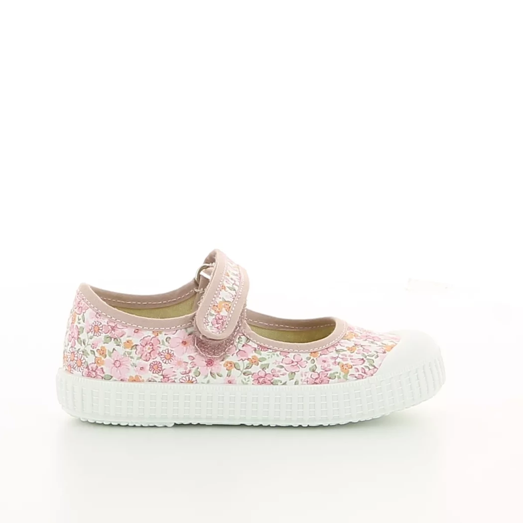 Image (2) de la chaussures Kmins - Ballerines Rose en Textile