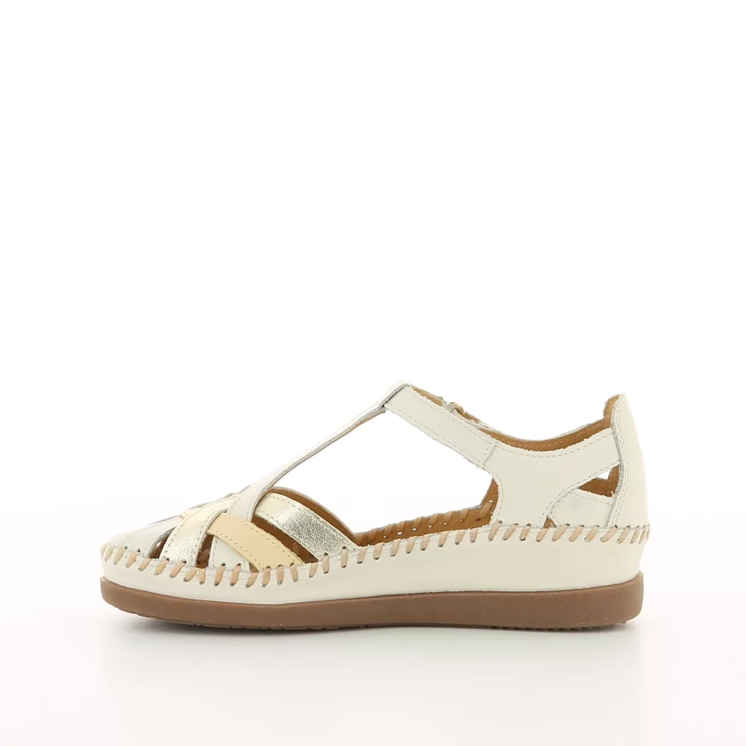 Image (4) de la chaussures Pikolinos - Ballerines Beige en Cuir