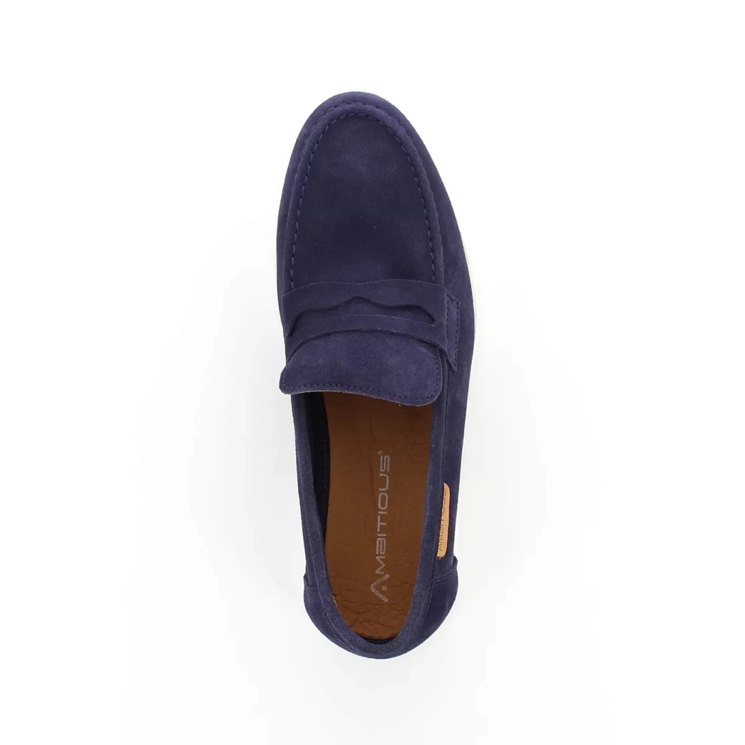 Image (6) de la chaussures Ambitious - Mocassins Bleu en Cuir nubuck