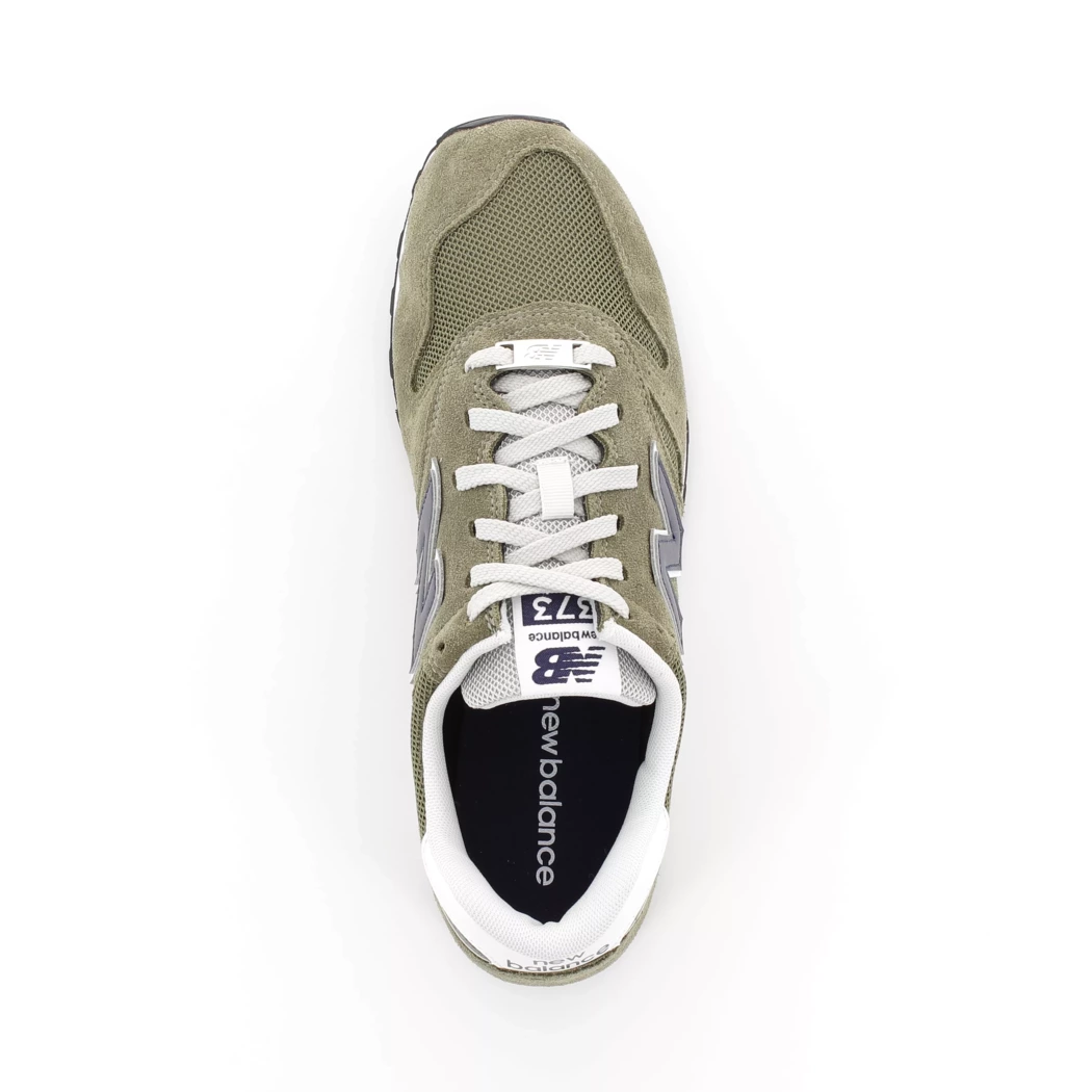 Image (6) de la chaussures New Balance - Baskets Vert en Cuir nubuck