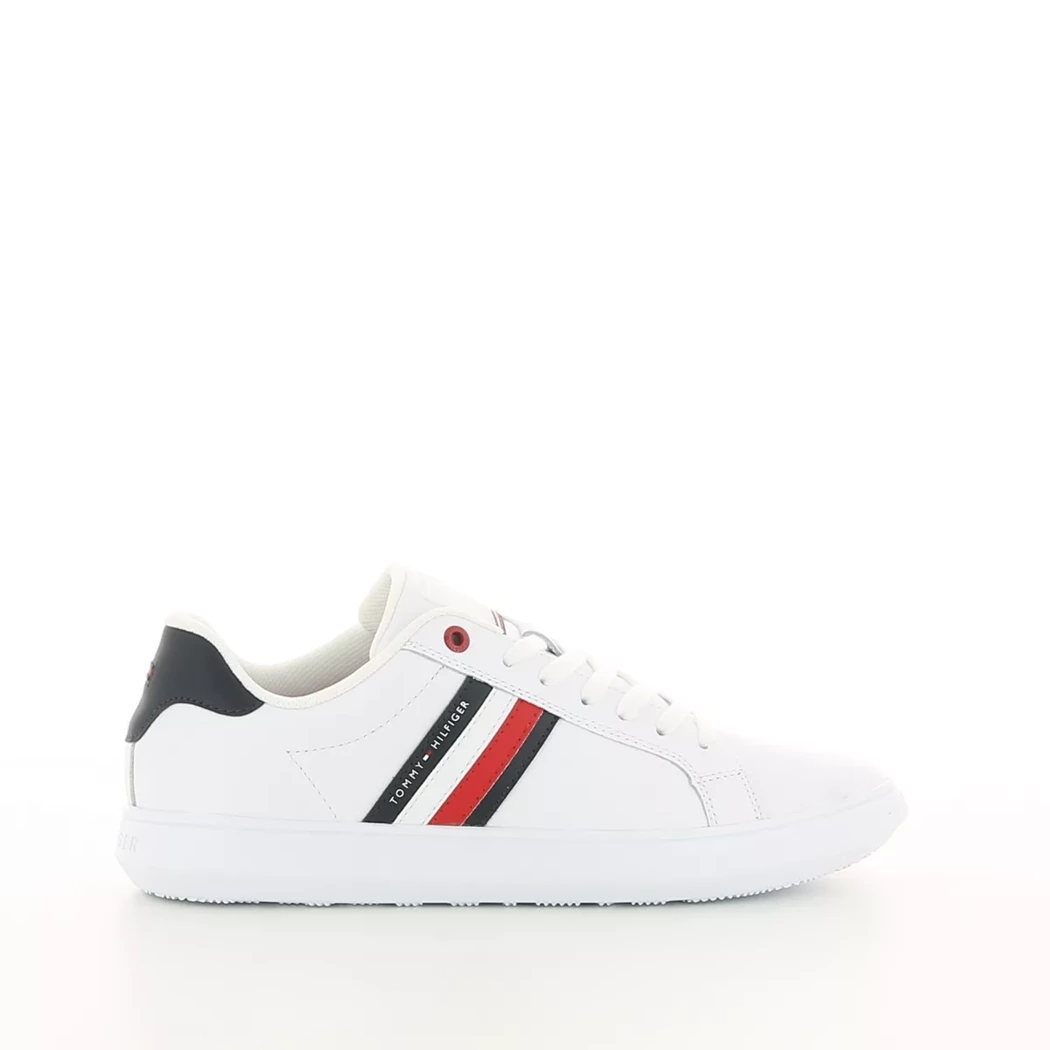 Image (2) de la chaussures Tommy Hilfiger - Baskets Blanc en Cuir