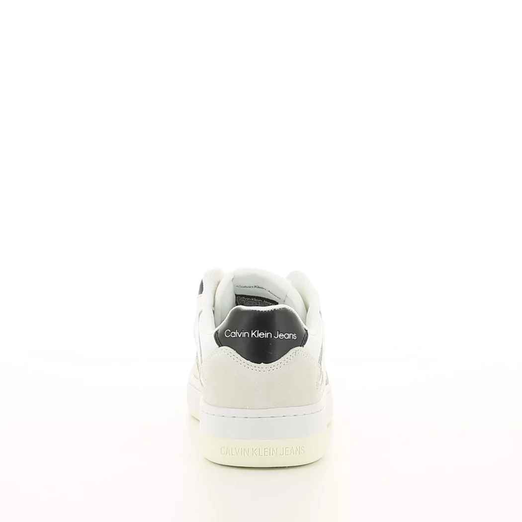 Image (3) de la chaussures Calvin Klein - Baskets Blanc en Cuir