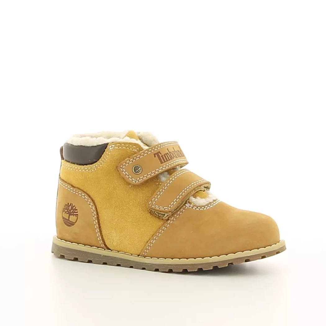 Image (1) de la chaussures Timberland - Bottines Cuir naturel / Cognac en Cuir nubuck