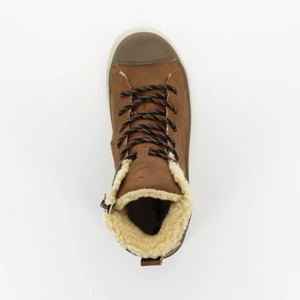 Image (6) de la chaussures Safety Jogger - Bottines Cuir naturel / Cognac en Cuir synthétique