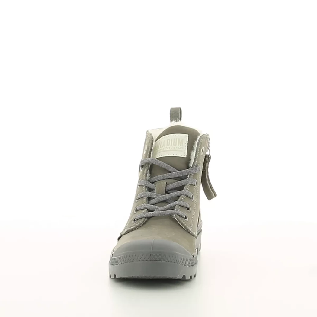 Image (5) de la chaussures Palladium - Bottines Gris en Cuir nubuck