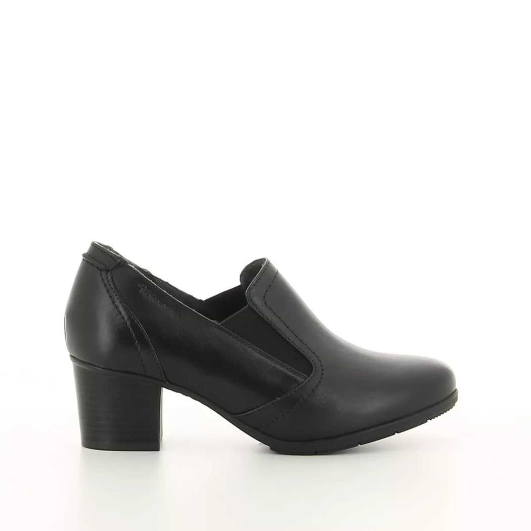 Image (2) de la chaussures Tamaris Comfort - Mocassins Noir en Cuir