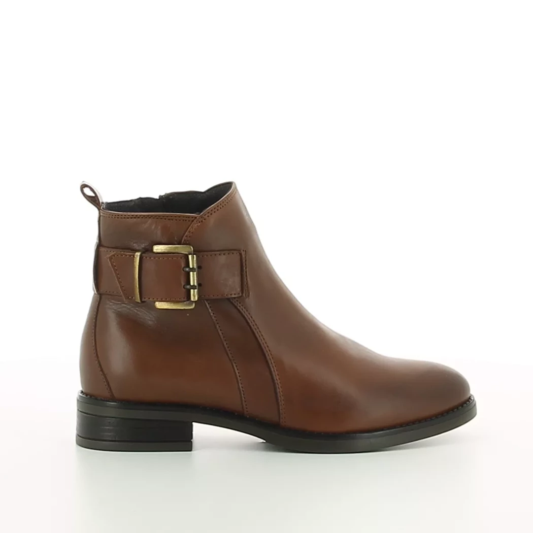 Image (2) de la chaussures Goodstep - Boots Cuir naturel / Cognac en Cuir