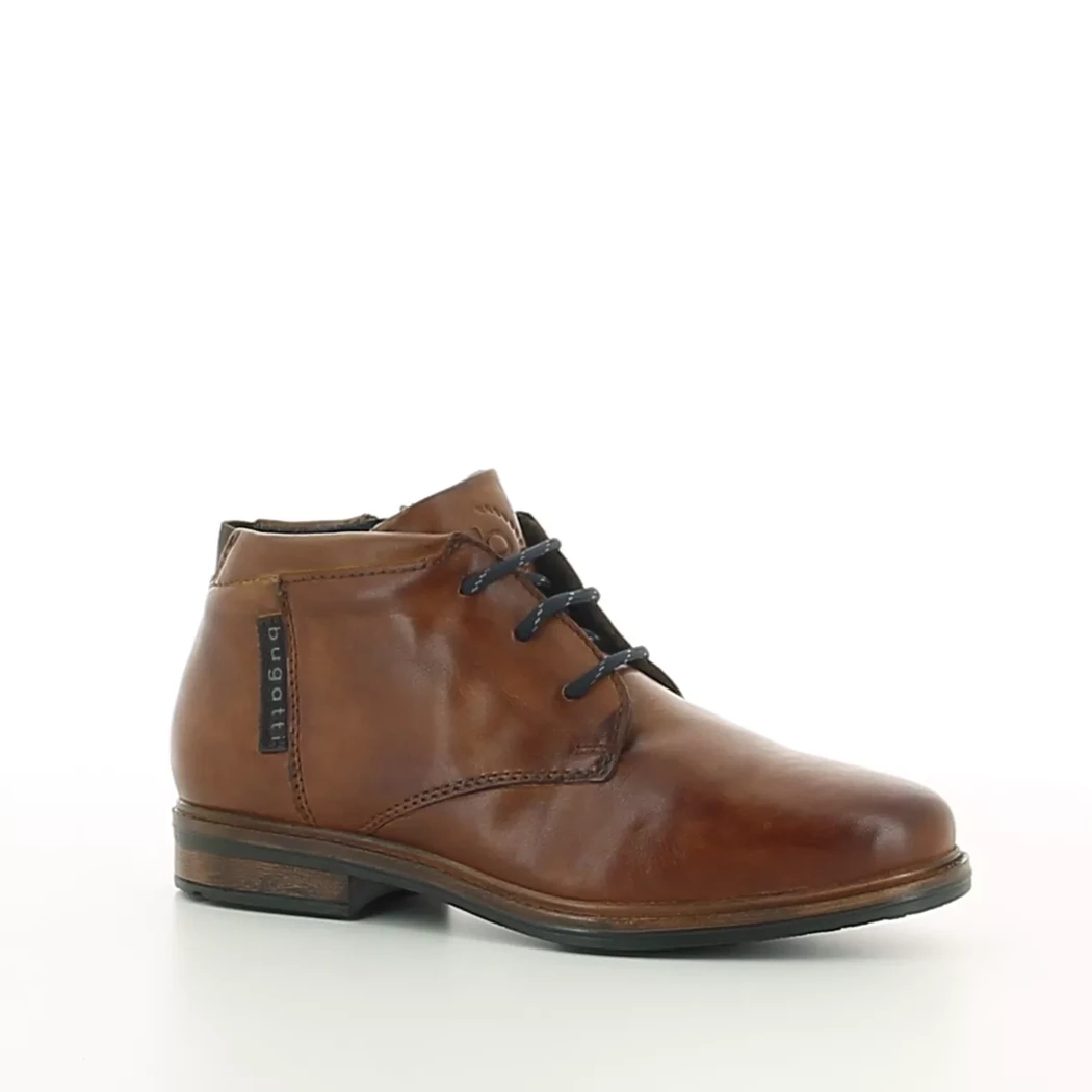 Image (1) de la chaussures Bugatti - Bottines Cuir naturel / Cognac en Cuir